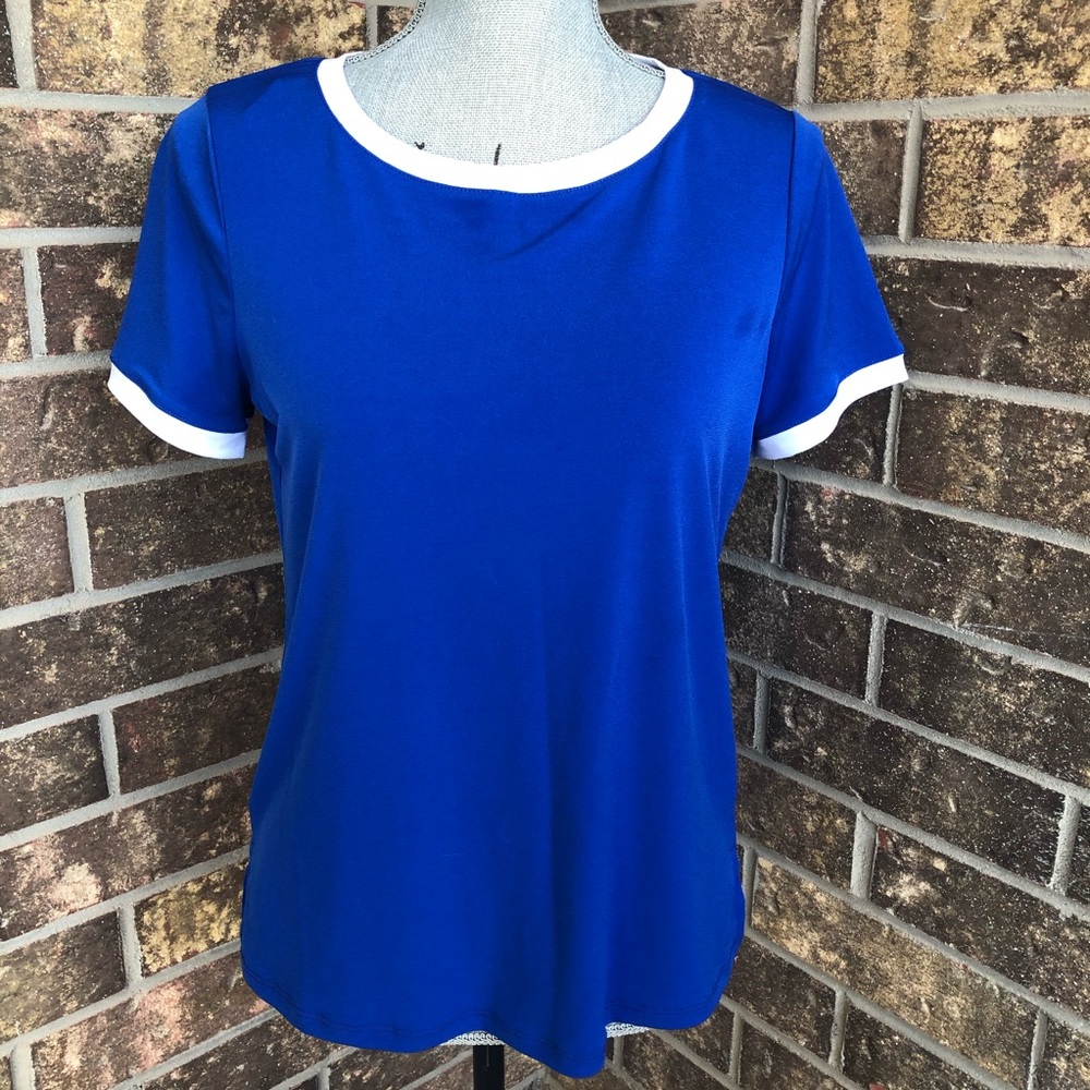 2 for $25 / Anne Klein Blue Top Size S